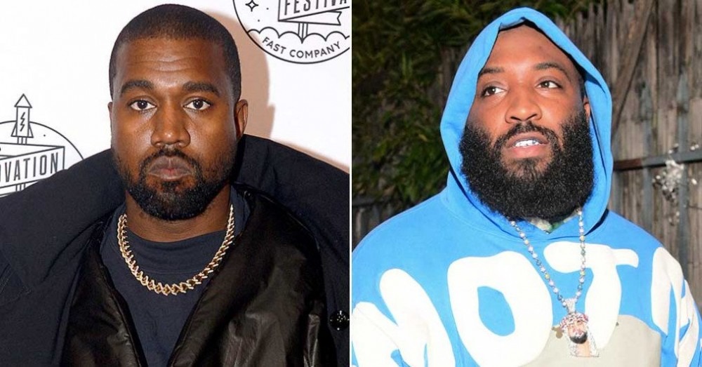 Kanye West and A$AP Bari