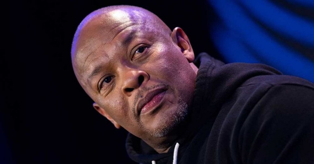 Dr. Dre attends the Pepsi Super Bowl LVI Halftime Show Press Conference