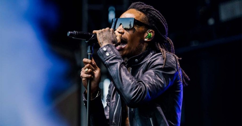 Wiz Khalifa performs onstage at the 2022 Summer Smash festival