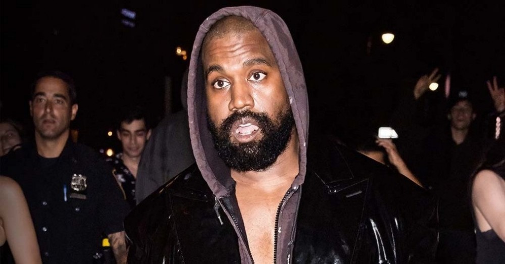 Kanye West is seen leaving the VOGUE World: New York