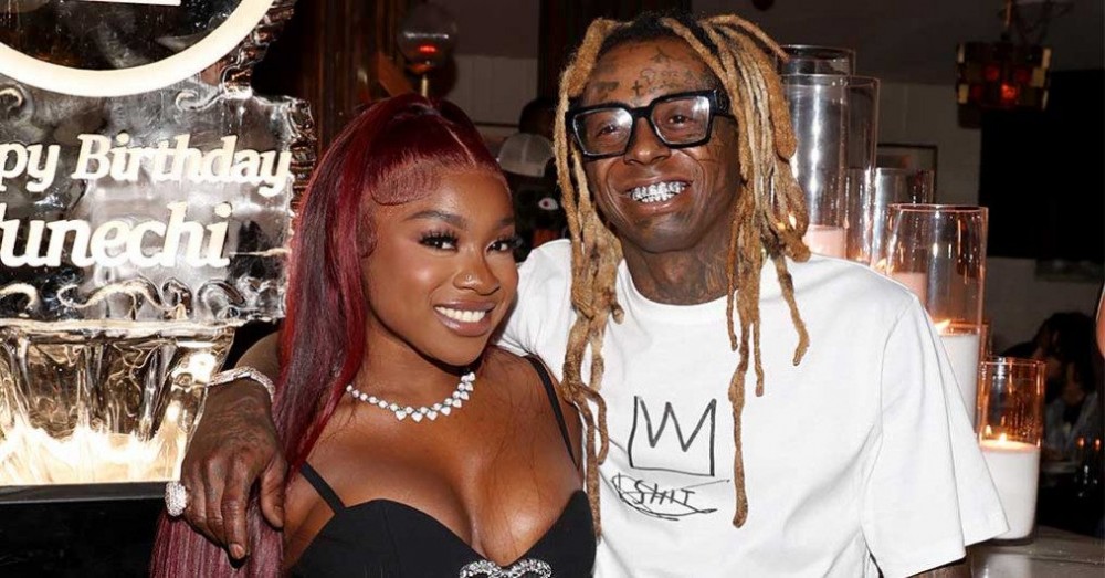 Reginae Carter and Lil Wayne attend Lil Wayne's 40th Birthday