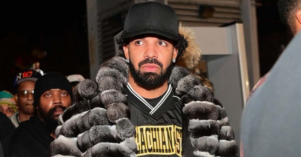 Drake attends 21 Savage's Freaknik22: The Sequel at Underground Atlanta