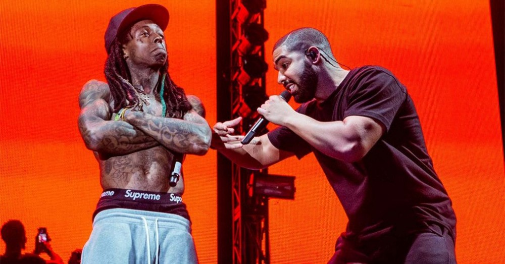 Lil Wayne and Drake perform at Lil Weezyana Festival