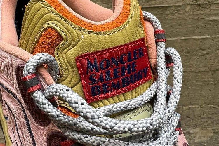 Salehe Bembury Teases Upcoming Footwear Collaboration With Moncler