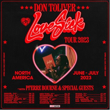 unnamed-61 DON TOLIVER ANNOUNCES THEE LOVE SICK TOUR 2023 FEATURING SPECIAL GUESTS PIâ€™ERRE BOURNE AND MORE