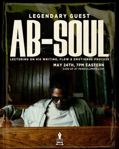 unnamed-17-400x500 Ab-Soul To Guest Lecture Pendulum Ink's Next Online Class