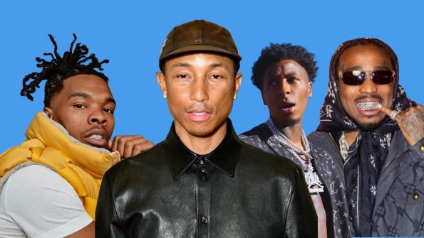 Pharrell Williams Debuts New Music with Lil Baby, Quavo, and NBA YoungBoy at Louis Vuitton Show