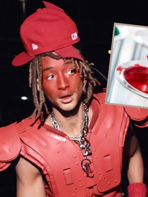Jaden Smith Goes Nude and Paints Himself Red, Internet Immediately Has Questions