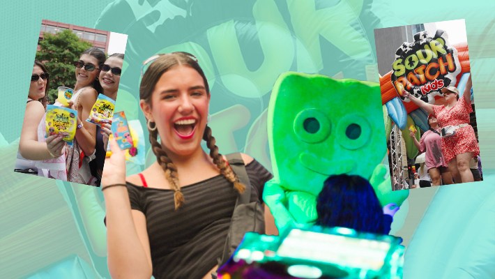 Sour Patch Kids & UPROXX Turned Chicago Into A Tropical Escape