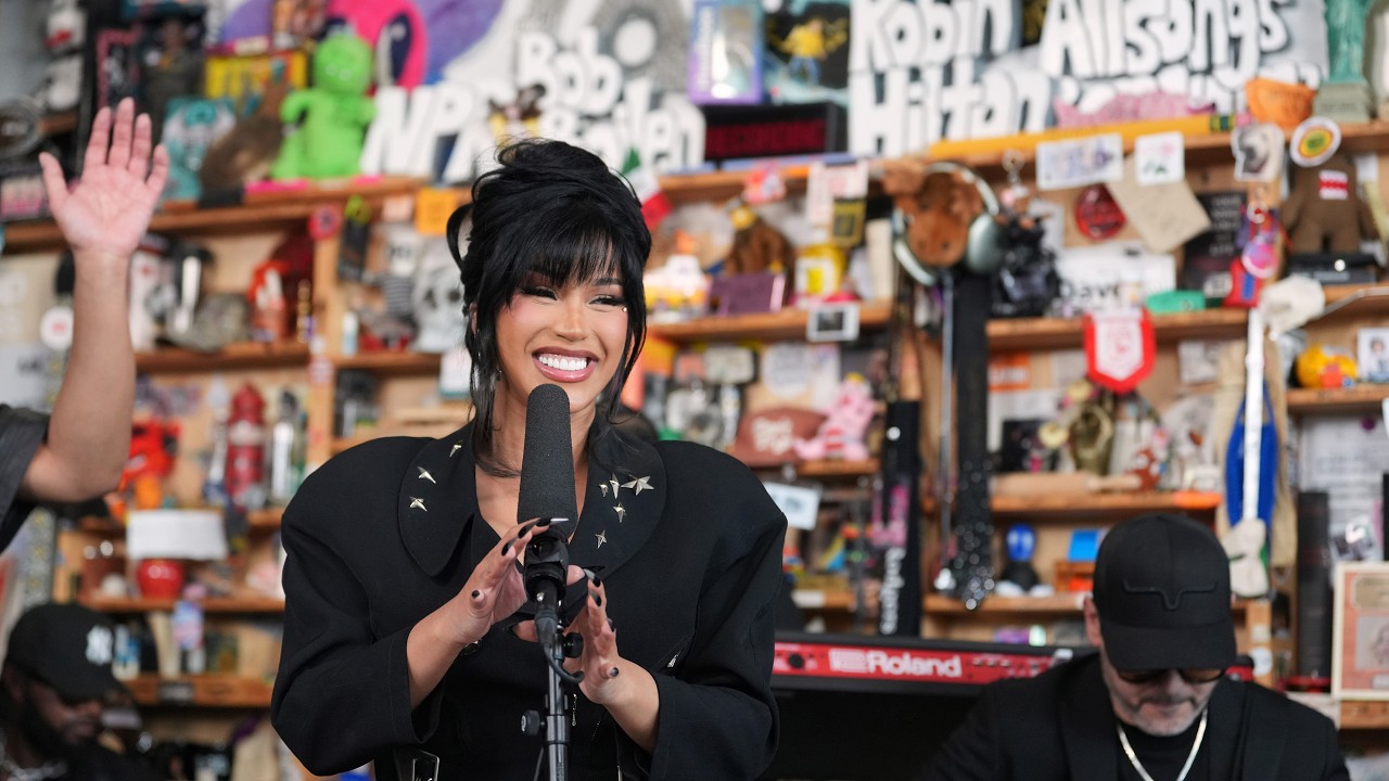Cardi B Delivers Powerful Tiny Desk Concert Performance: Watch